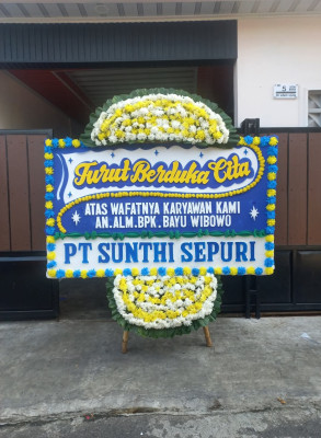 Papan Bunga Duka di Hegarmulya