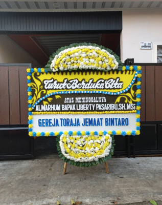Papan Bunga Duka di Hegarmulya